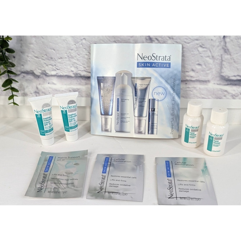 TRAVEL MINI SAMPLER LOT 7🚨Neostrata Intense Matrix Cellular Cleanser SPF Purse